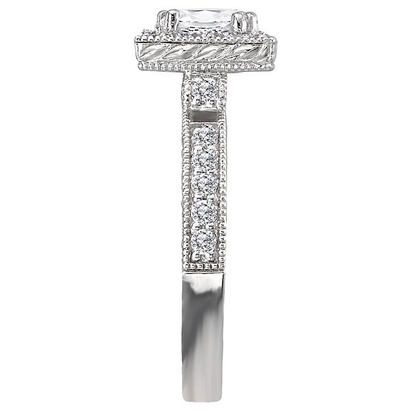 halo semi-mount diamond ring 115057-100