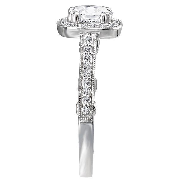 halo semi-mount diamond ring 115071-100