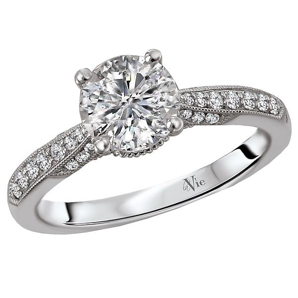 Classic Semi-Mount Diamond Ring