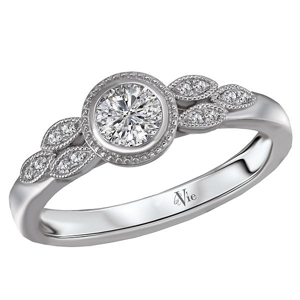Halo Diamond Ring