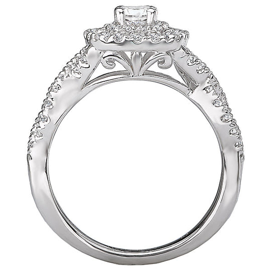 Halo Diamond Ring