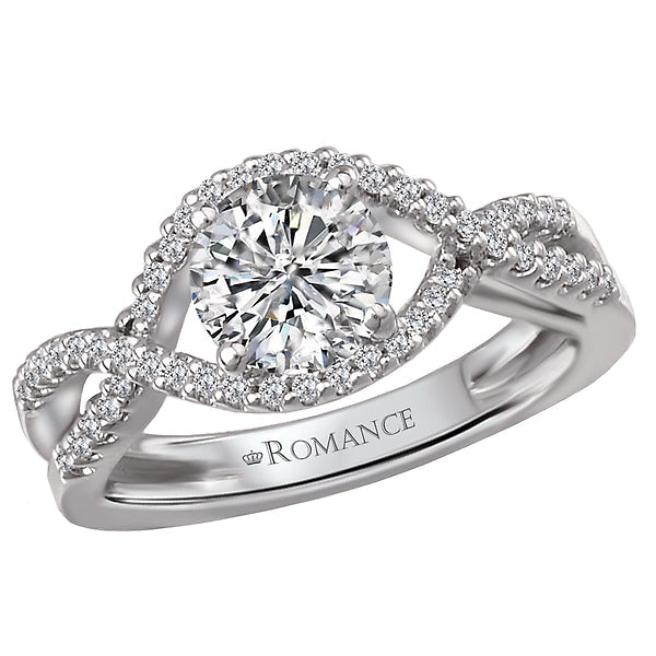 classic semi-mount diamond ring