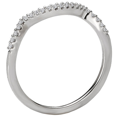 Curved Wedding Band