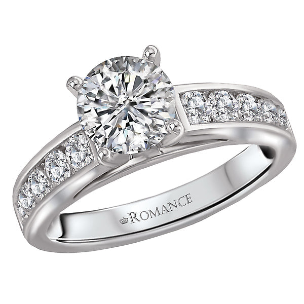 classic semi-mount diamond ring