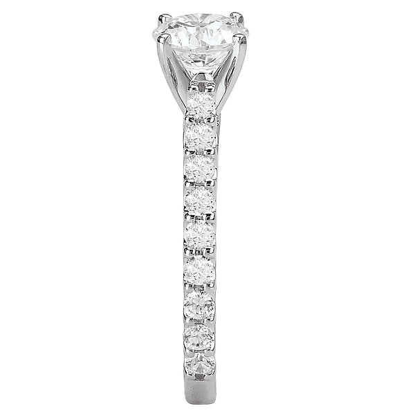 Classic Semi-Mount Diamond Ring