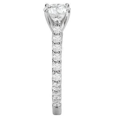 Classic Semi-Mount Diamond Ring