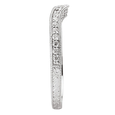 Curved Wedding Band