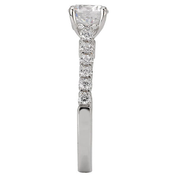 Classic Semi-Mount Diamond Ring