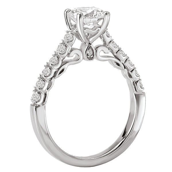 Classic Semi-Mount Diamond Ring