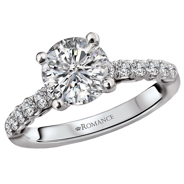 classic semi-mount diamond ring