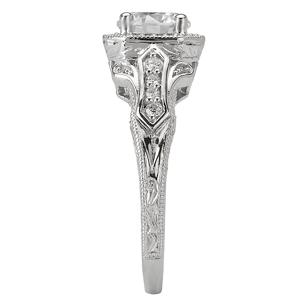 Vintage Semi-Mount Diamond Ring
