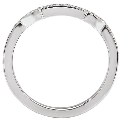 Curved Wedding Band