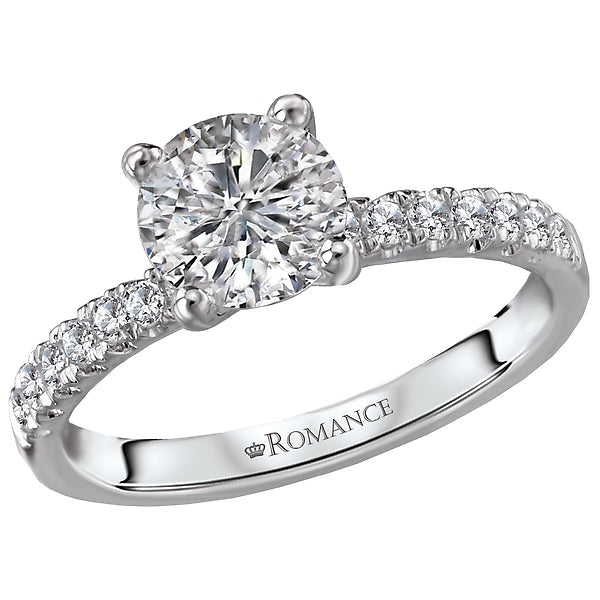 diamond semi-mount engagement ring