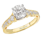 classic semi-mount diamond ring