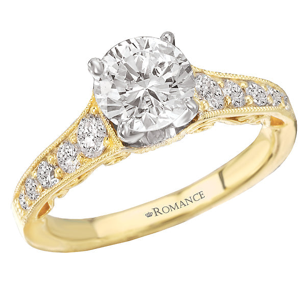 classic semi-mount diamond ring