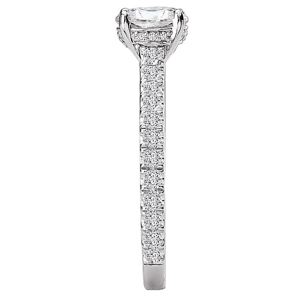 Classic Semi-Mount Diamond Ring