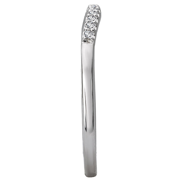 Curved Wedding Band