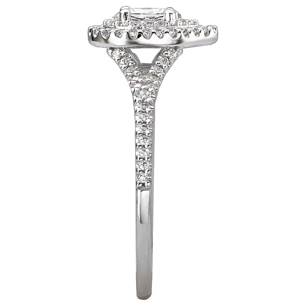 Halo Diamond Ring