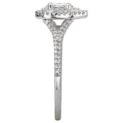 Halo Diamond Ring