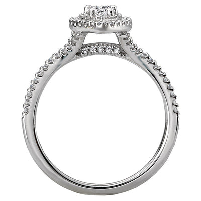 Halo Diamond Ring