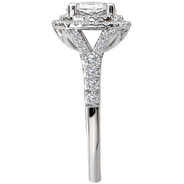 Halo Diamond Ring