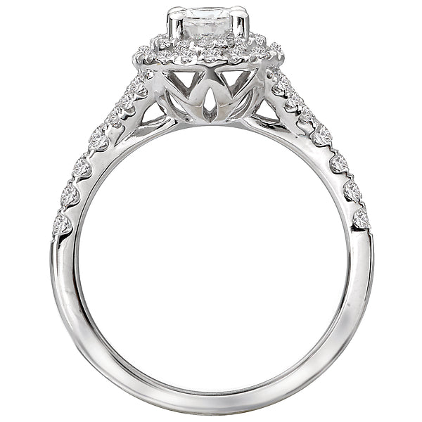 Halo Diamond Ring