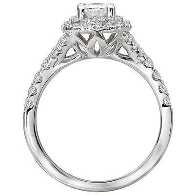 Halo Diamond Ring