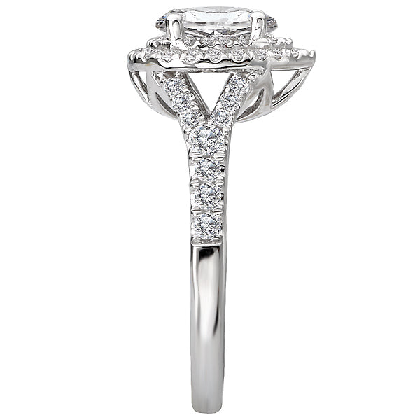 Halo Diamond Ring