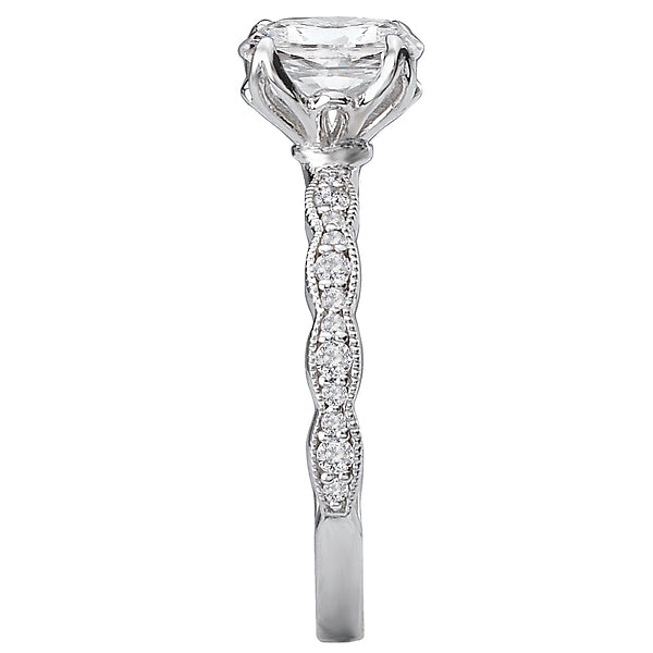 Classic Semi Mount Diamond Ring