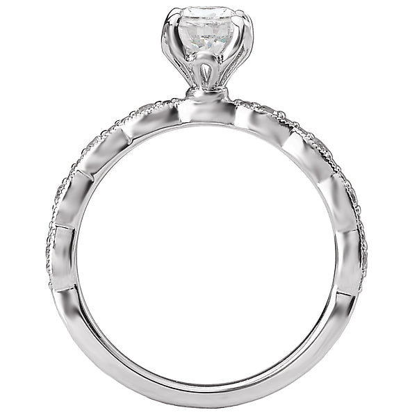 Classic Semi Mount Diamond Ring
