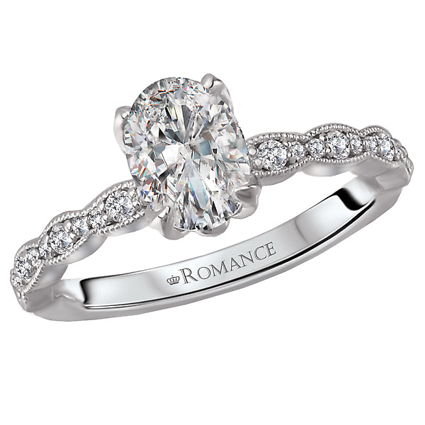 classic semi mount diamond ring