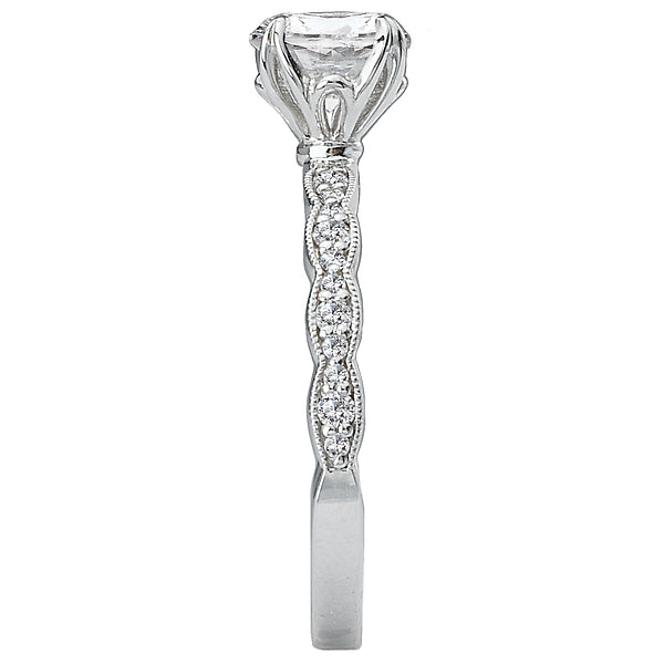 Classic Semi-Mount Diamond Ring
