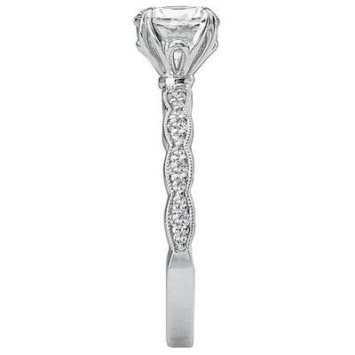 Classic Semi-Mount Diamond Ring