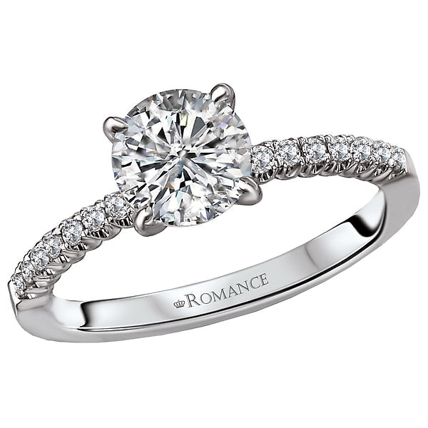 classic semi-mount diamond ring