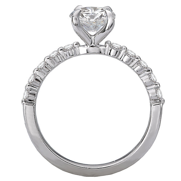Classic Semi-Mount Diamond Ring