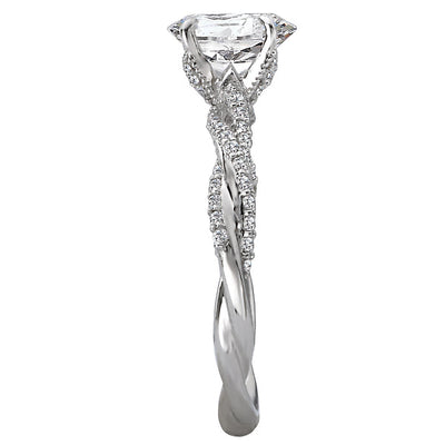 Classic Semi-Mount Diamond Ring