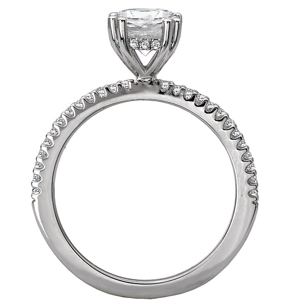 Classic Semi-Mount Diamond Ring