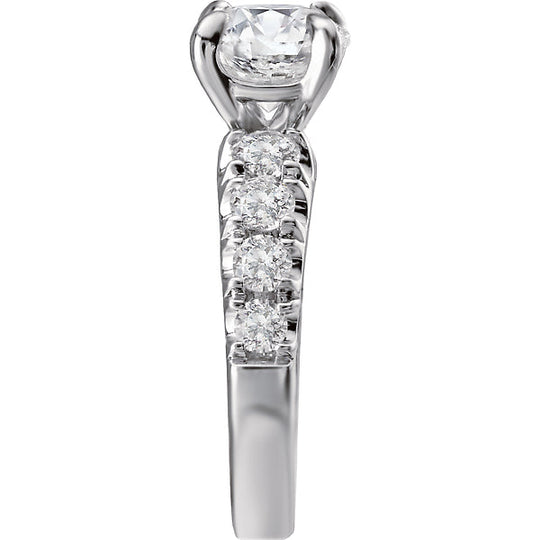 Classic Semi-Mount Diamond Ring