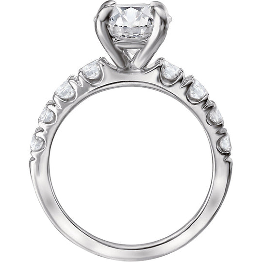 Classic Semi-Mount Diamond Ring