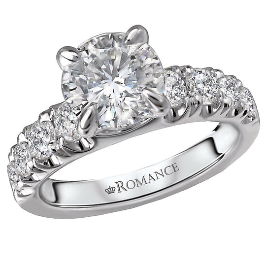 classic semi-mount diamond ring
