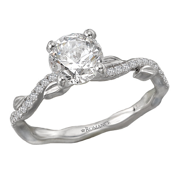 classic semi-mount diamond ring