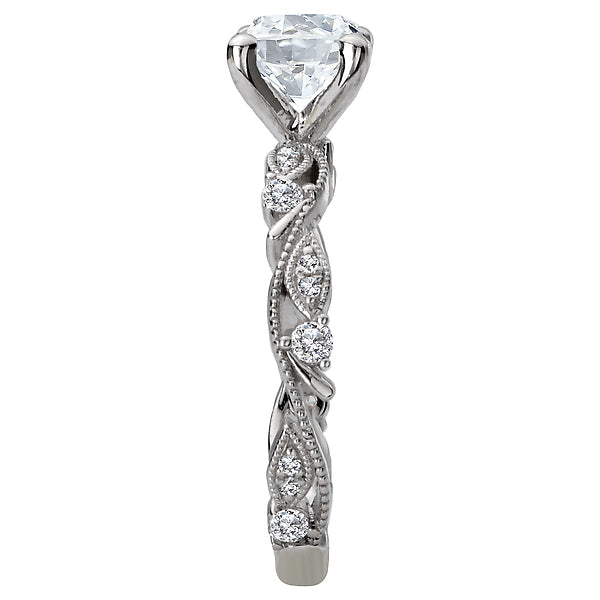 Classic Semi-Mount Diamond Ring