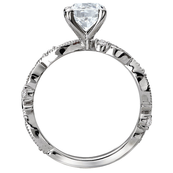 Classic Semi-Mount Diamond Ring
