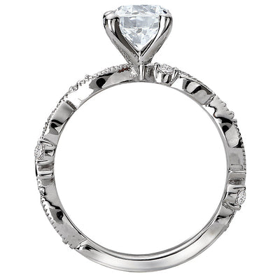 Classic Semi-Mount Diamond Ring