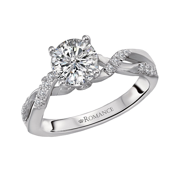 classic semi-mount diamond ring