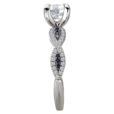 Classic Semi-Mount Diamond Ring