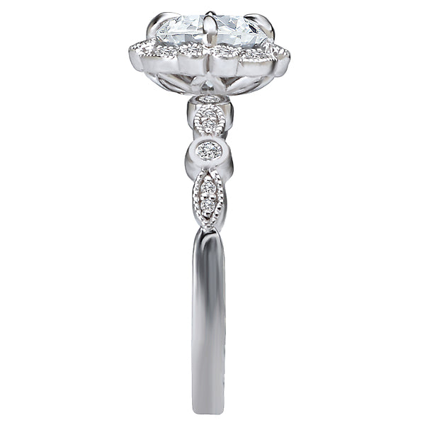 Classic Semi-Mount Diamond Ring
