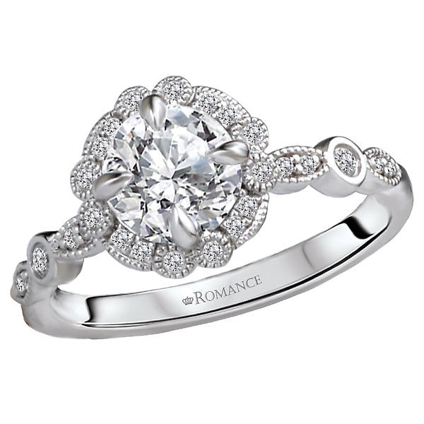 classic semi-mount diamond ring