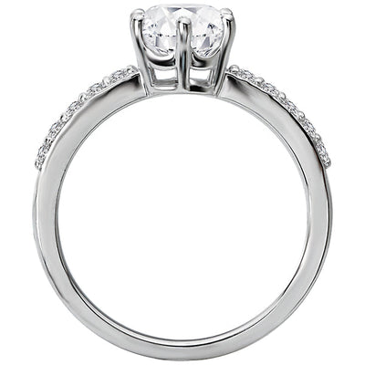 Classic Semi-Mount Diamond Ring