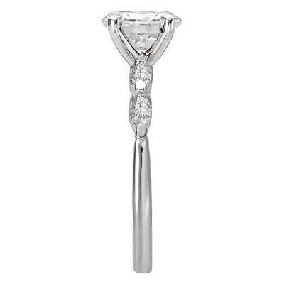 Classic Semi-Mount Diamond Ring